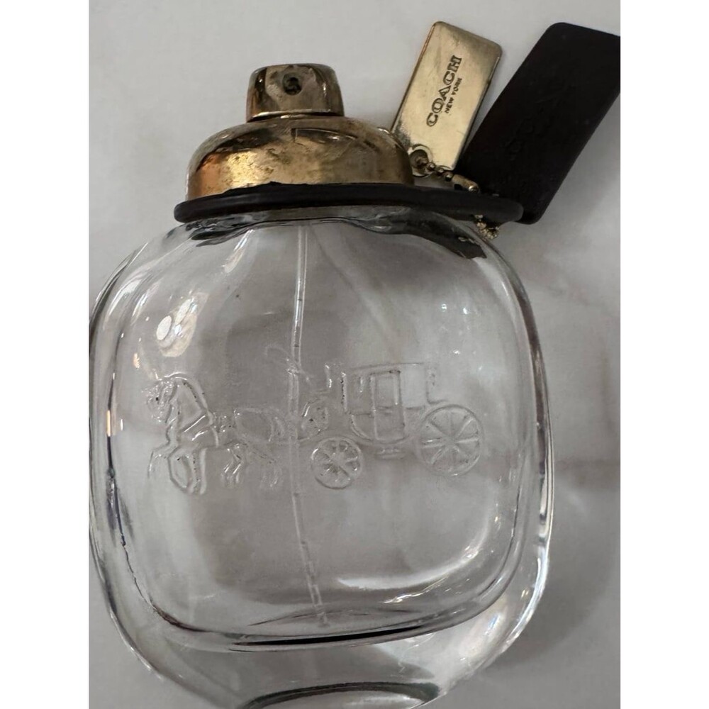 COACH Empty Perfume Bottle vintage with hangtags